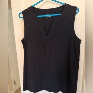 Jones New York Black Sleeveless Jersey